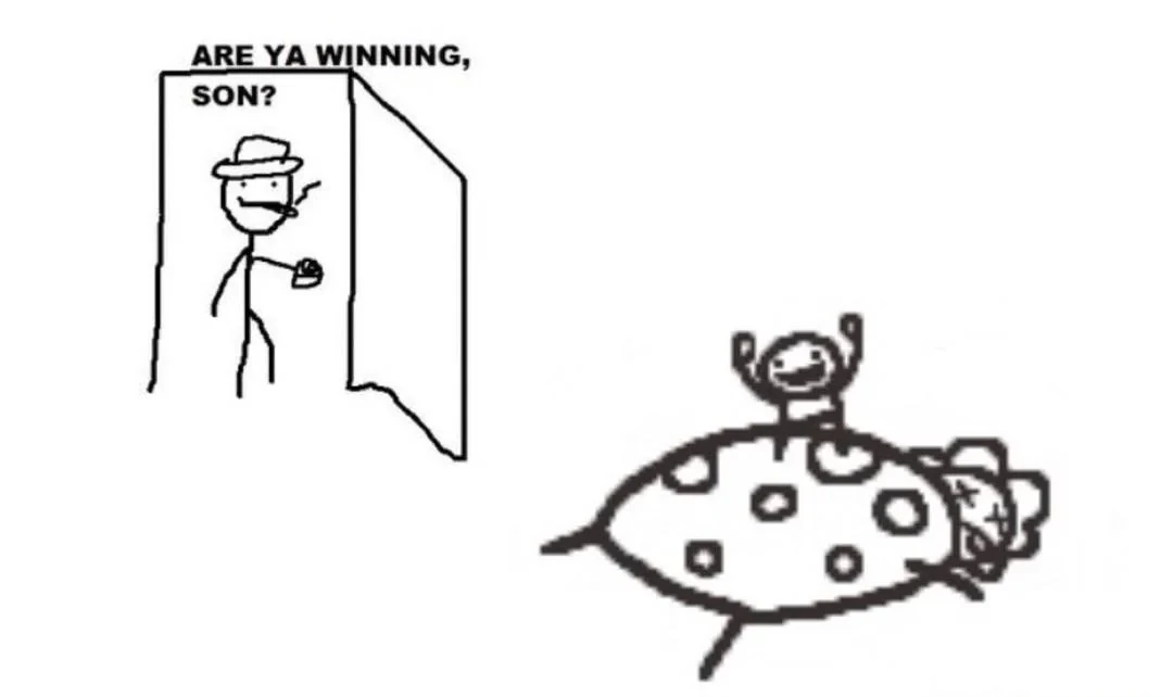 Сынок выиграл