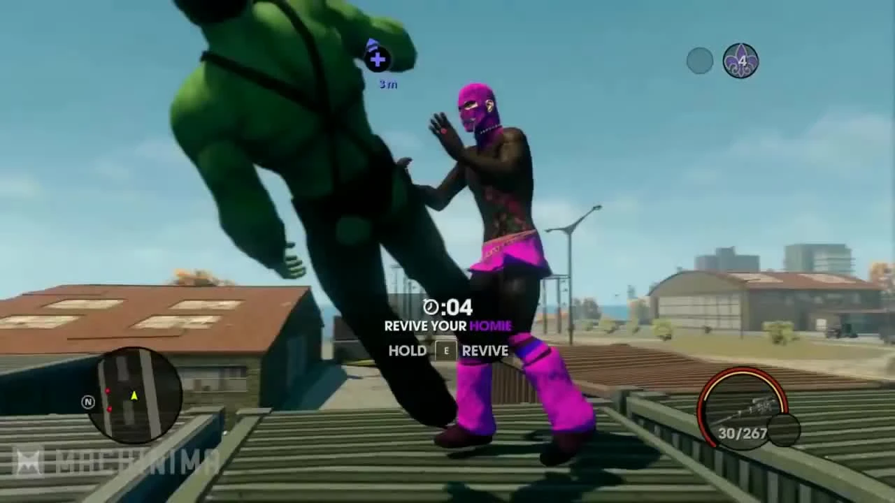 Saints Row: The Third "Глюки, баги и забавные моменты в игре (часть 2)"