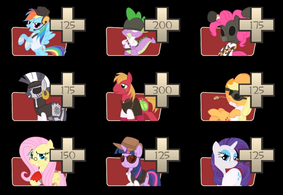Team fortress 2 "Интерфейс в стиле MLP"