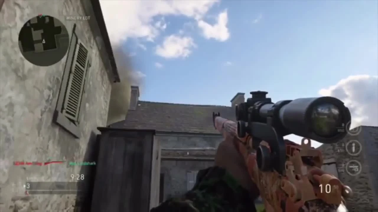 Call of Duty WW2 - Тупые, но в то же время эпические глюки