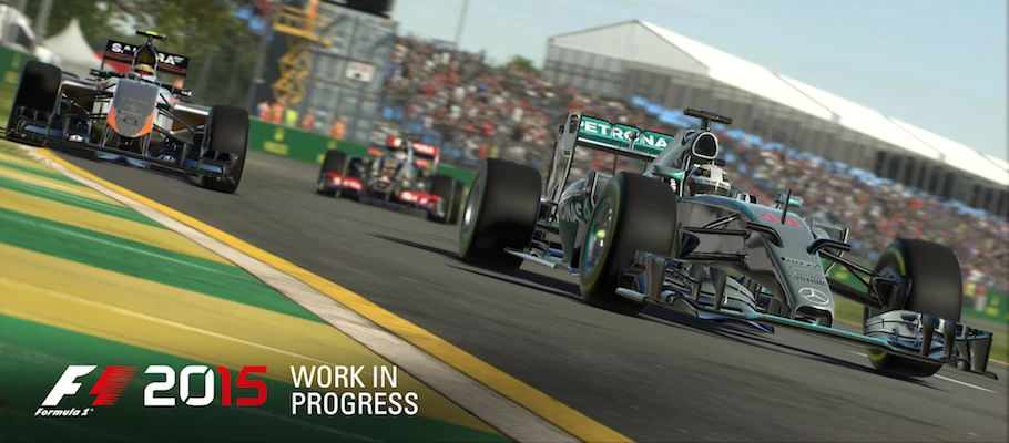 F1 2015 получил патч 1.01 и команду Marussia F1