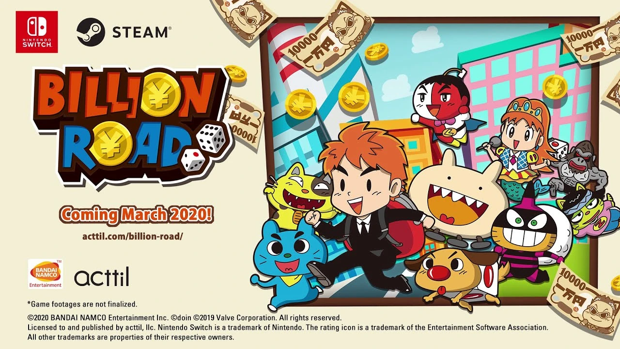 Новый трейлер Billion Road