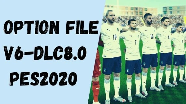 PES 2020 "Option File V6 DLC 8.0 Libertadores"