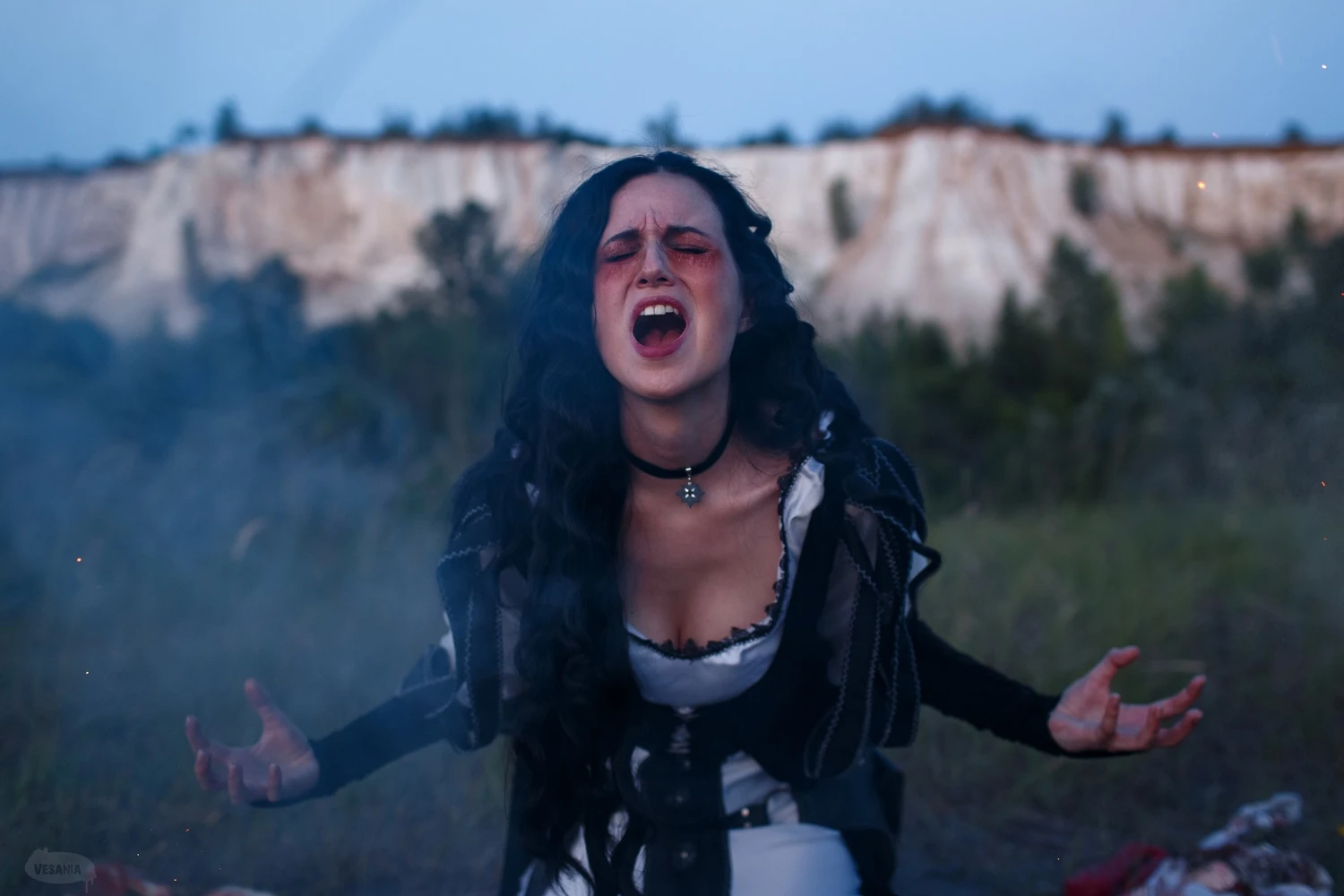 Косплей Йеннефер из "Ведьмака" от Saint Hysteria