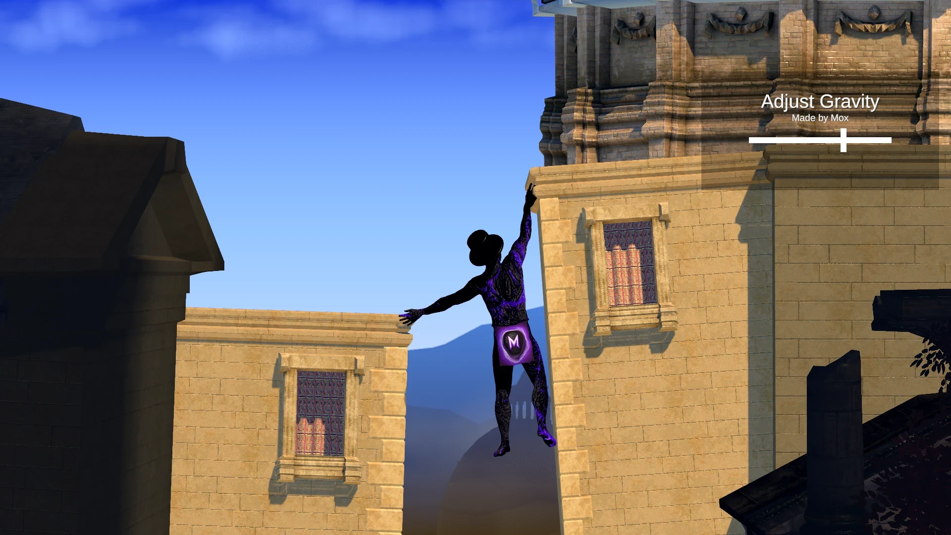 A Difficult Game About Climbing "Меню гравитации"