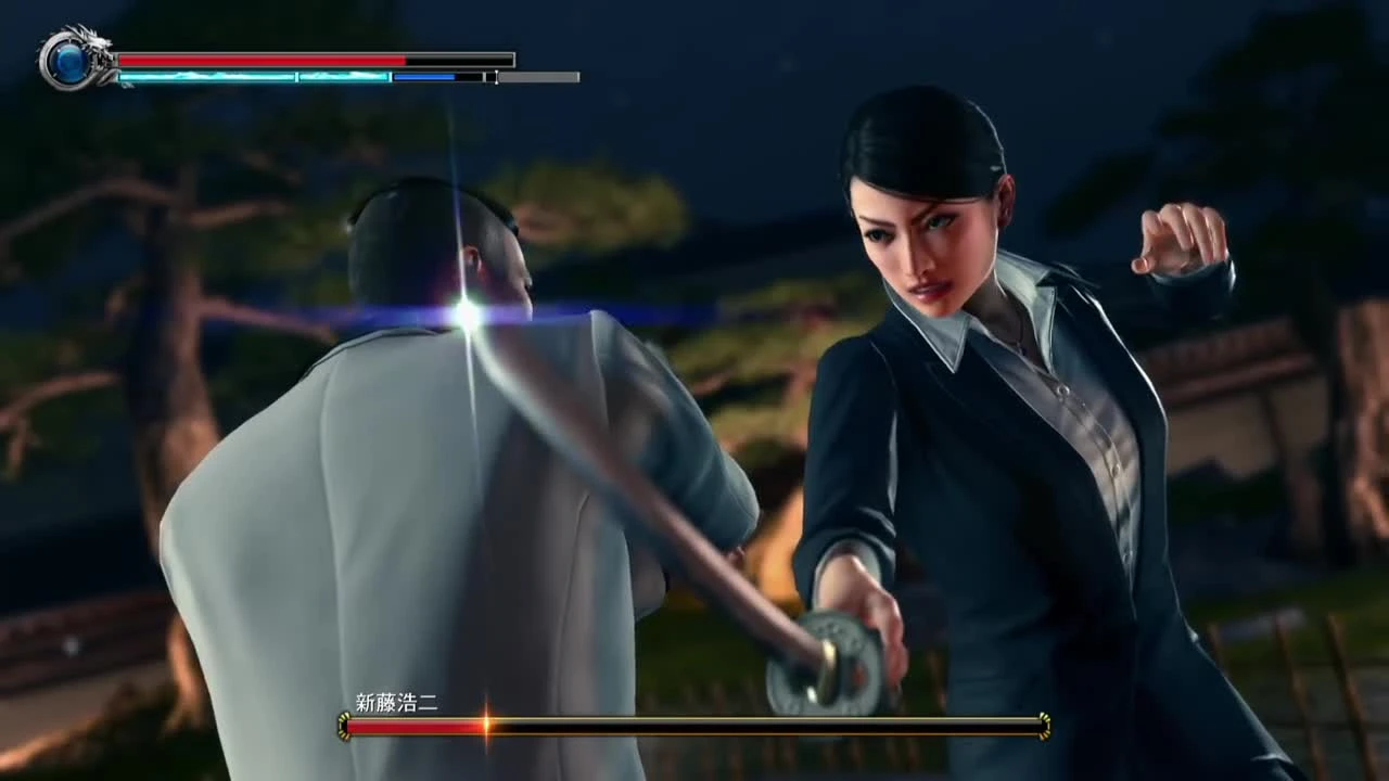 Yakuza Kiwami 2 Мод заменяет героя Кирю на Каору