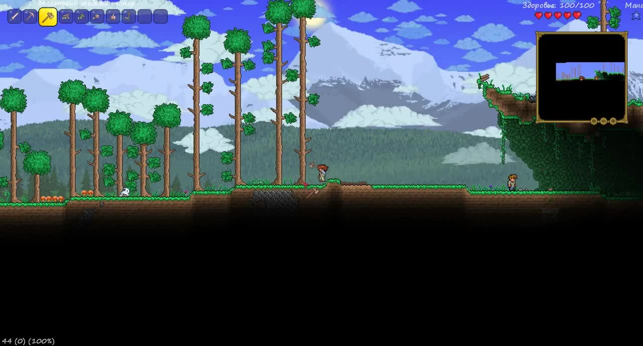 Terraria - гайд для новичка, основы крафта, биомы