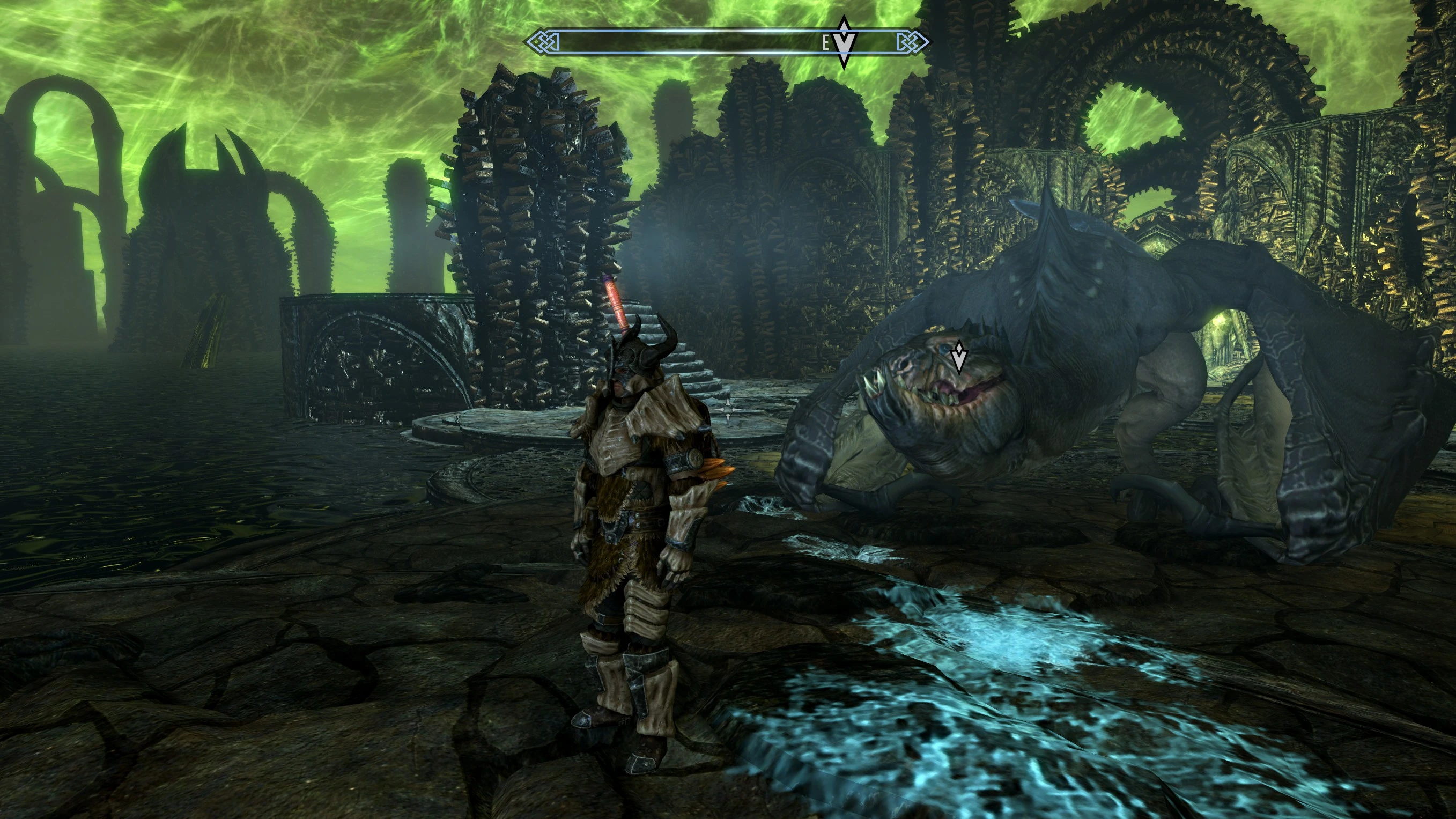 The Elder Scrolls 5: Skyrim Anniversary Edition "Сохранение - Имперец 45 уровень, финал дополнения Dragonborn"