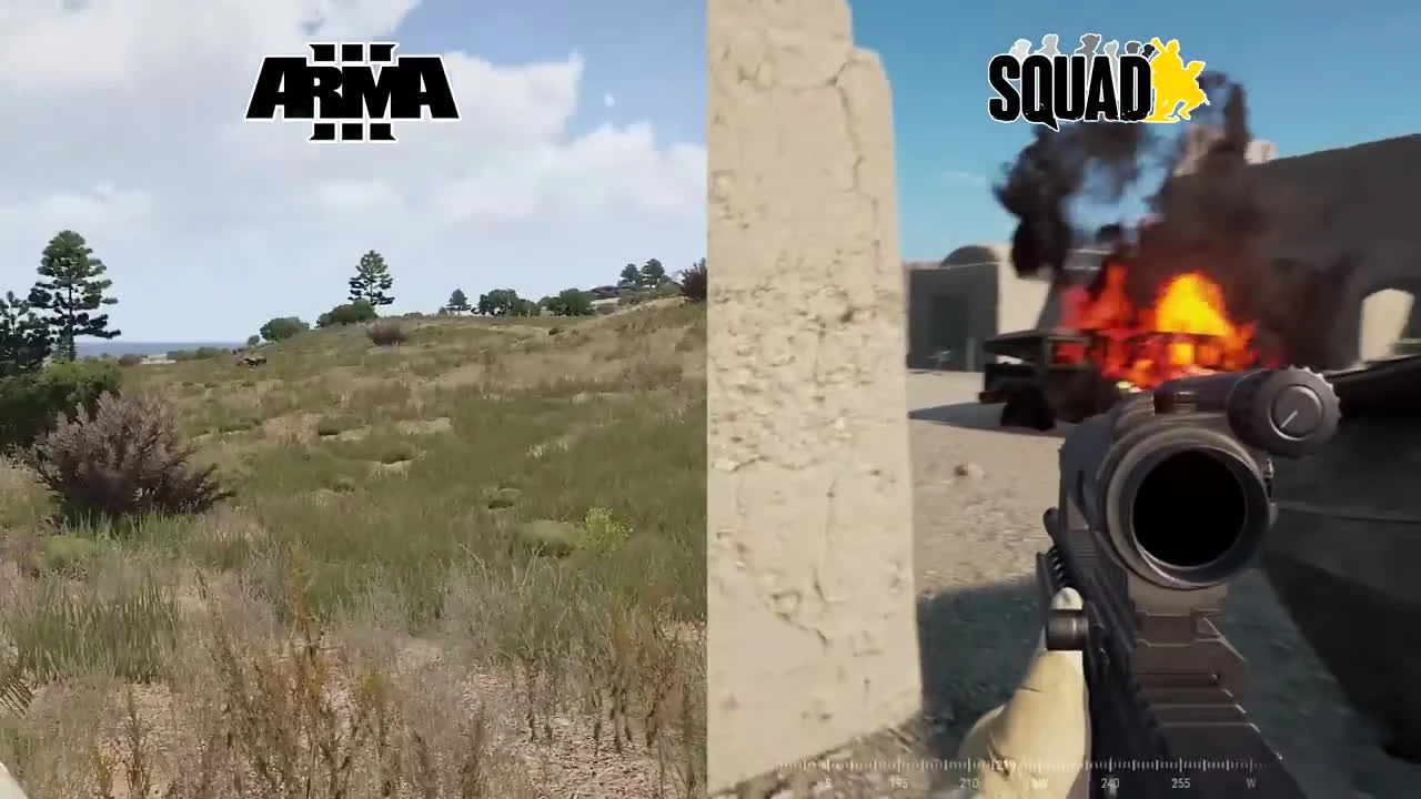 SQUAD vs ARMA 3 - Хуже или лучше? Обзор!