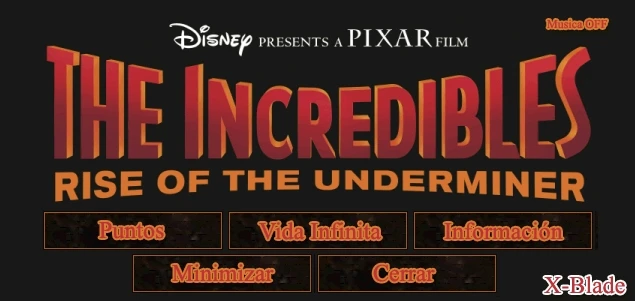 The Incredibles - Rise of the Underminer: Трейнер/Trainer (+3) [1.0] {X-Blade}