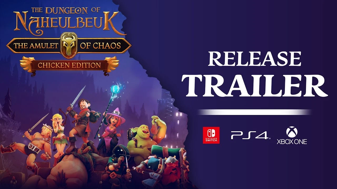 The Dungeon of Naheulbeuk: The Amulet of Chaos вышла на PS4, Xbox One и Switch