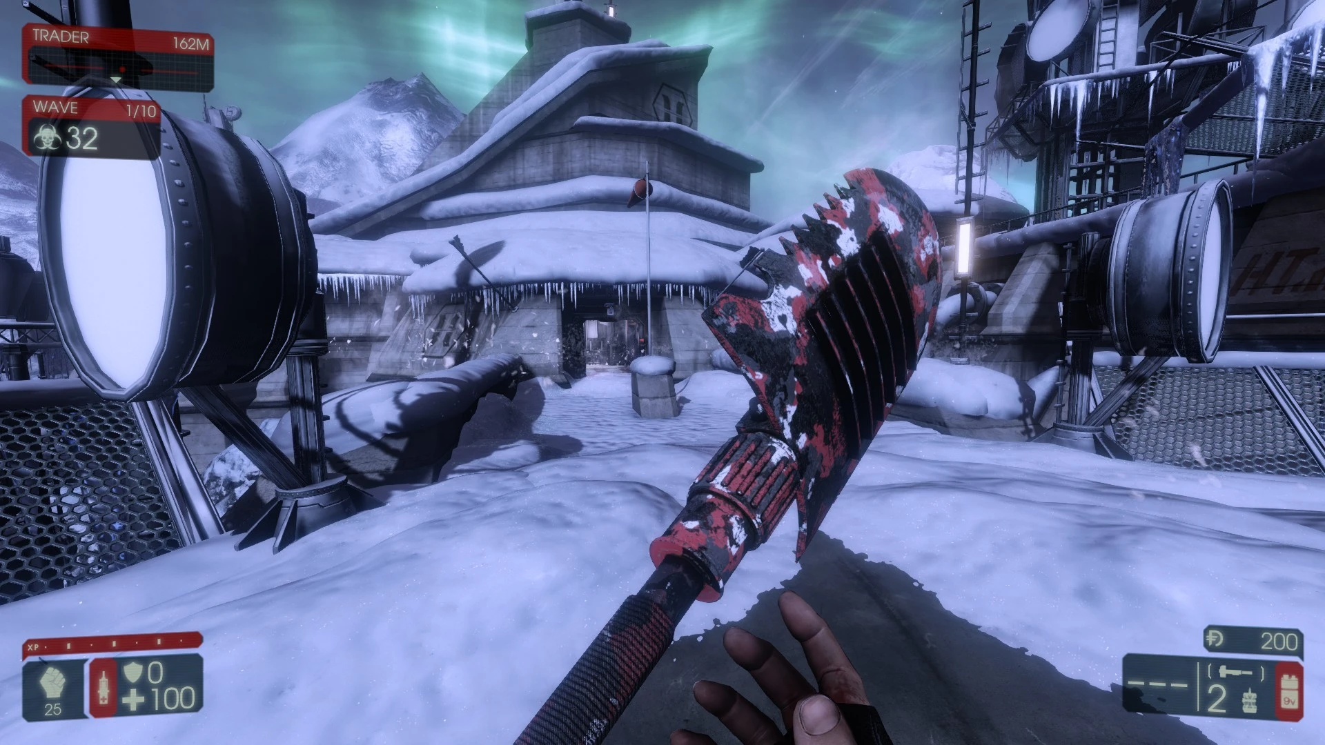 Worn Weapon - Crovel Red Camo