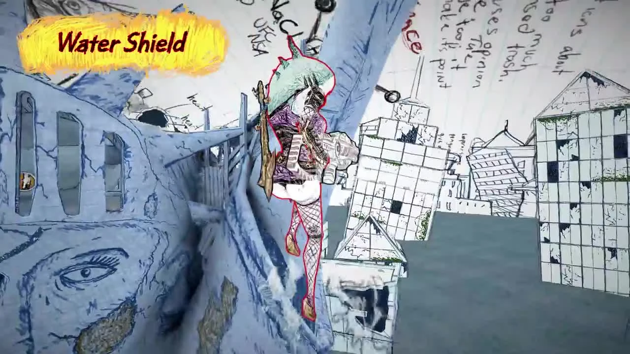 Drawn to Death - Трейлер рисованного паркур-экшена