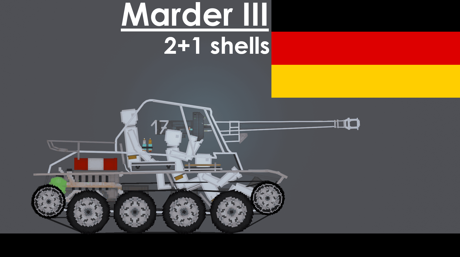 People Playground "Немецкая ПТ-САУ Marder III" [1.28.2a+]