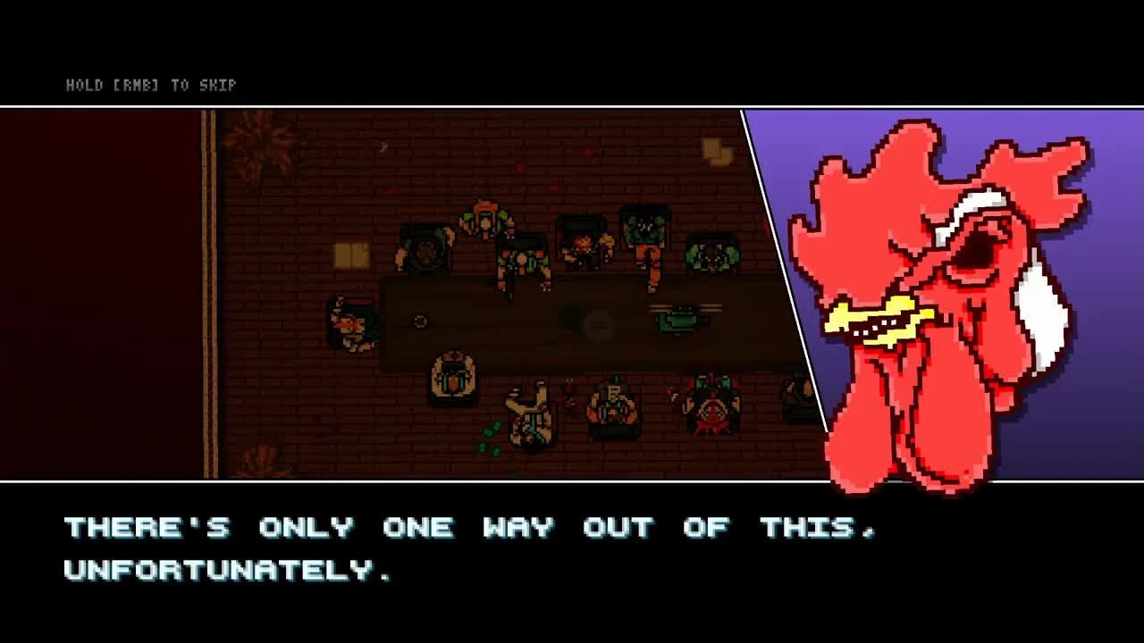 Hotline Miami 2 Бонусная сцена новой игры+