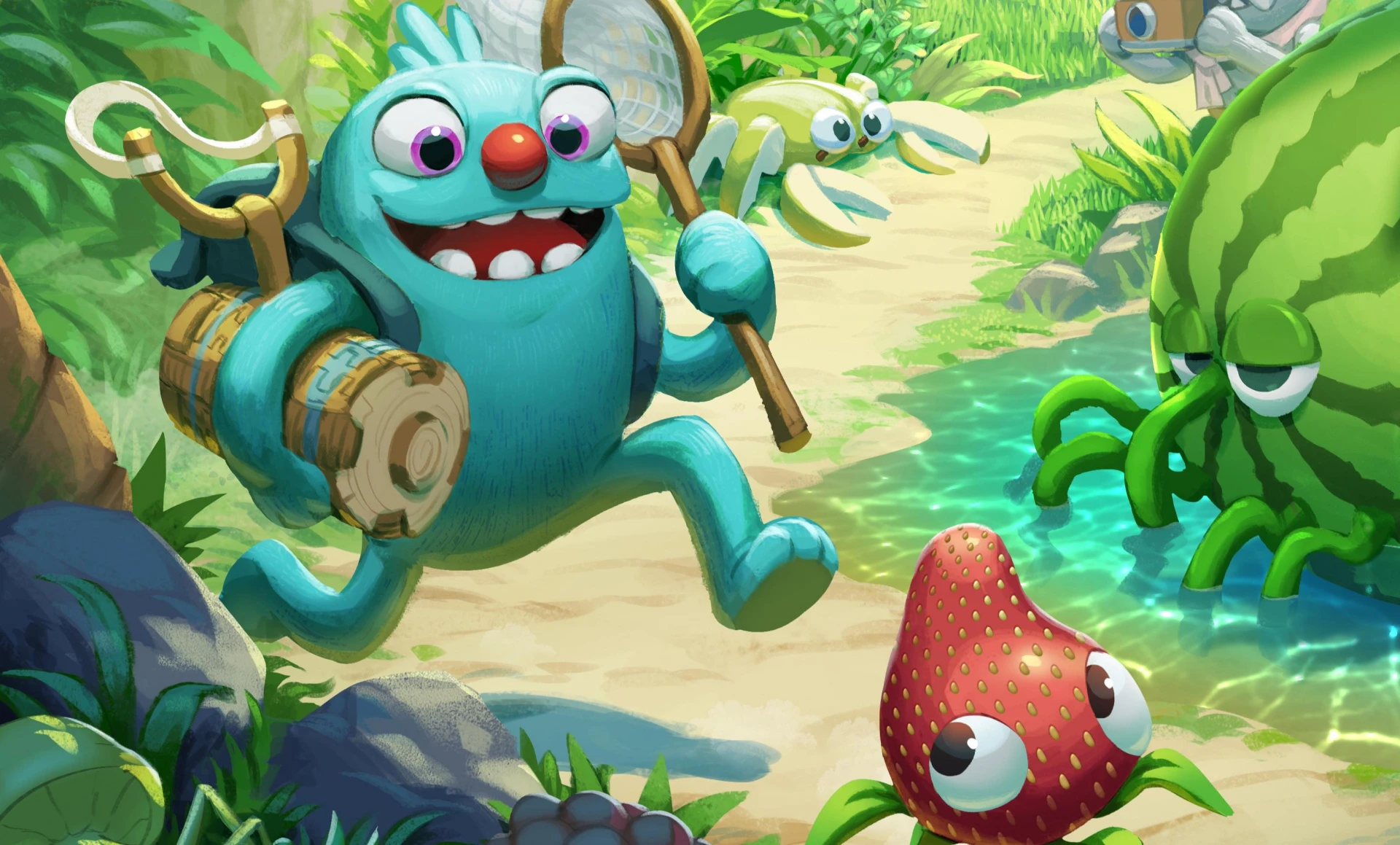 Адвенчура Bugsnax заглянет на Xbox Series, Xbox One, Switch и в Steam 28 апреля