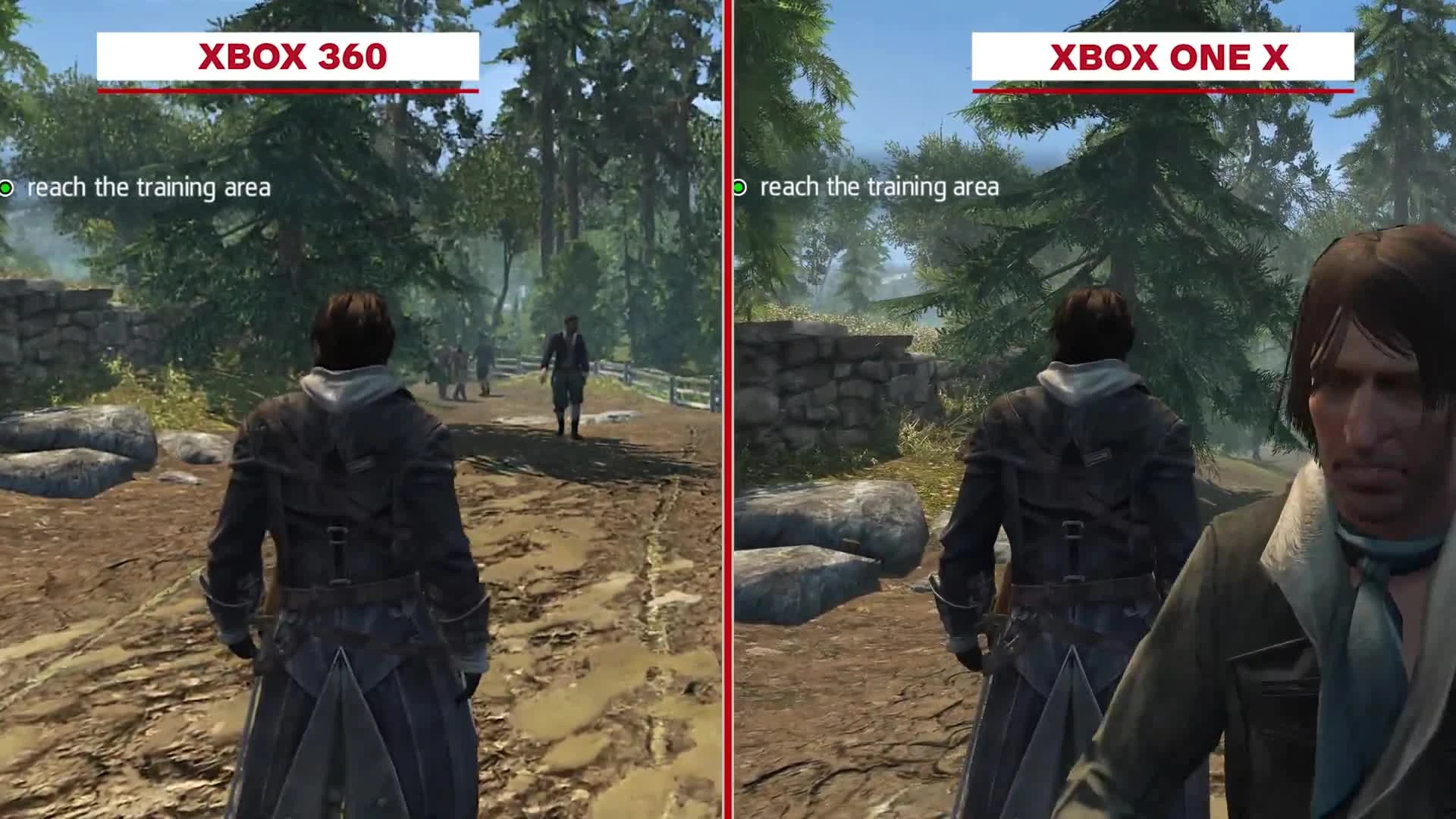 Assassin's Creed: Rogue Remastered Сравнение графики - Xbox 360 vs. Xbox One X