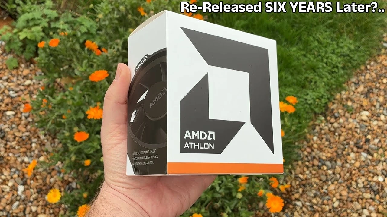 Эксперт протестировал новую версию процессора Athlon 3000G за $50 в играх - "царь дешевых CPU"