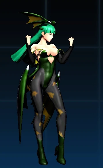 Ultimate Marvel vs. Capcom 3 "morrigan SF5 color 2"