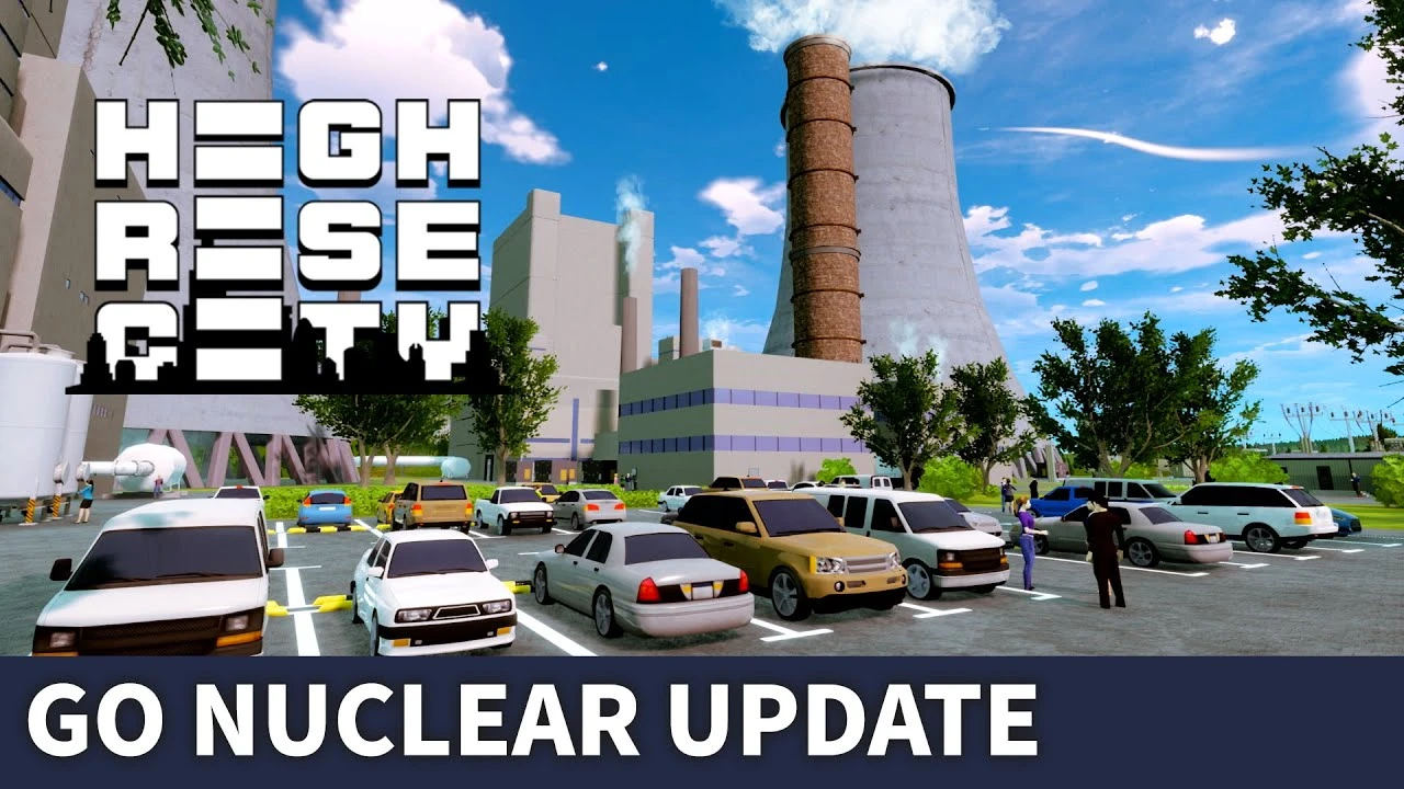 С новым обновлением в Highrise City появились атомные электростанции