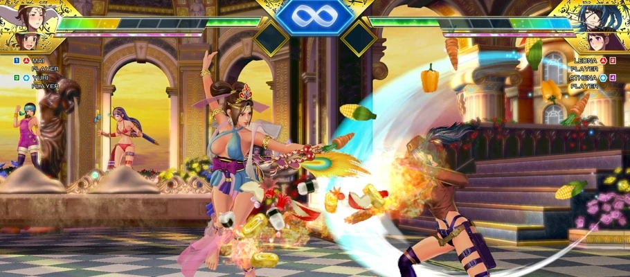 Трейлер кастомизации SNK Heroines: Tag Team Frenzy