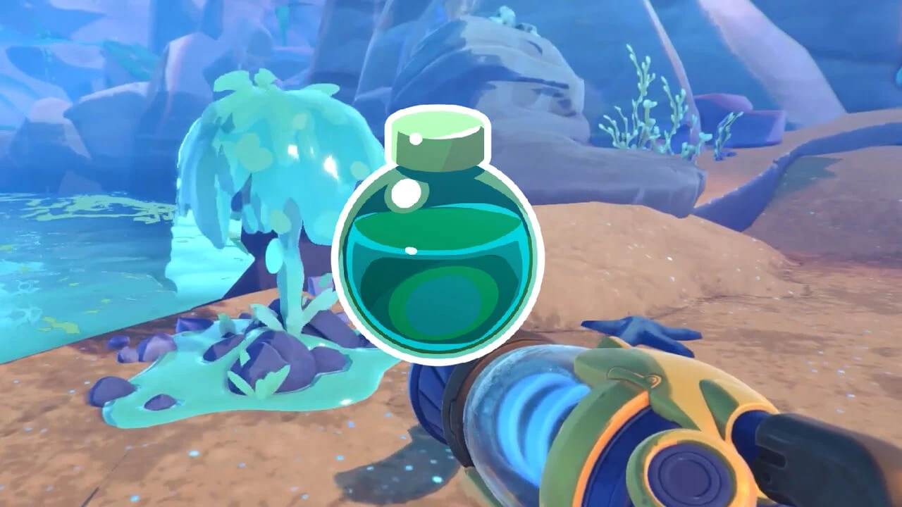 Как получить Насыщенный соляной раствор в Slime Rancher 2