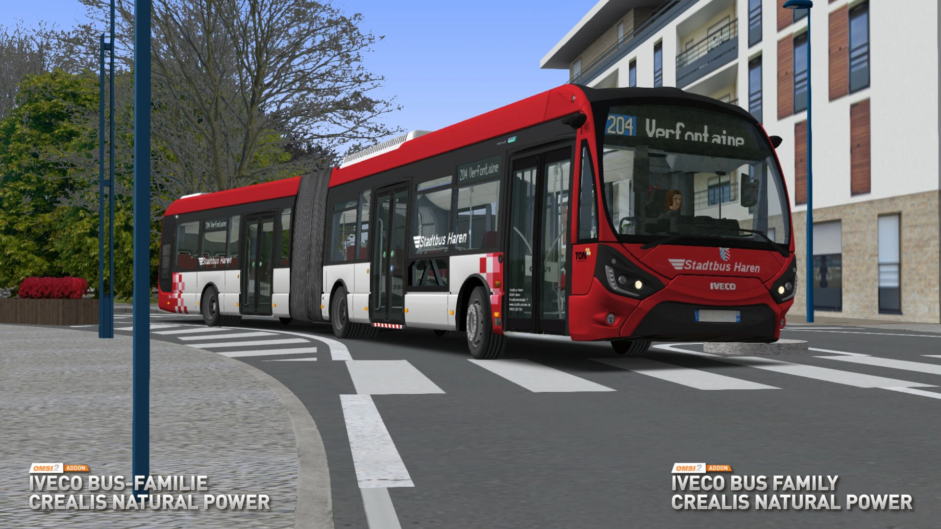 OMSI 2 "Пак автобусов IVECO crealis natural power"