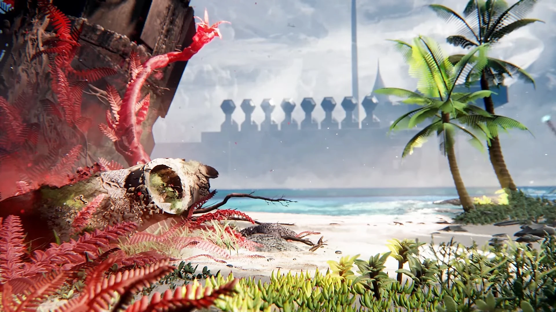 Энтузиаст воссоздал в Dreams красивый пейзаж из Horizon: Forbidden West