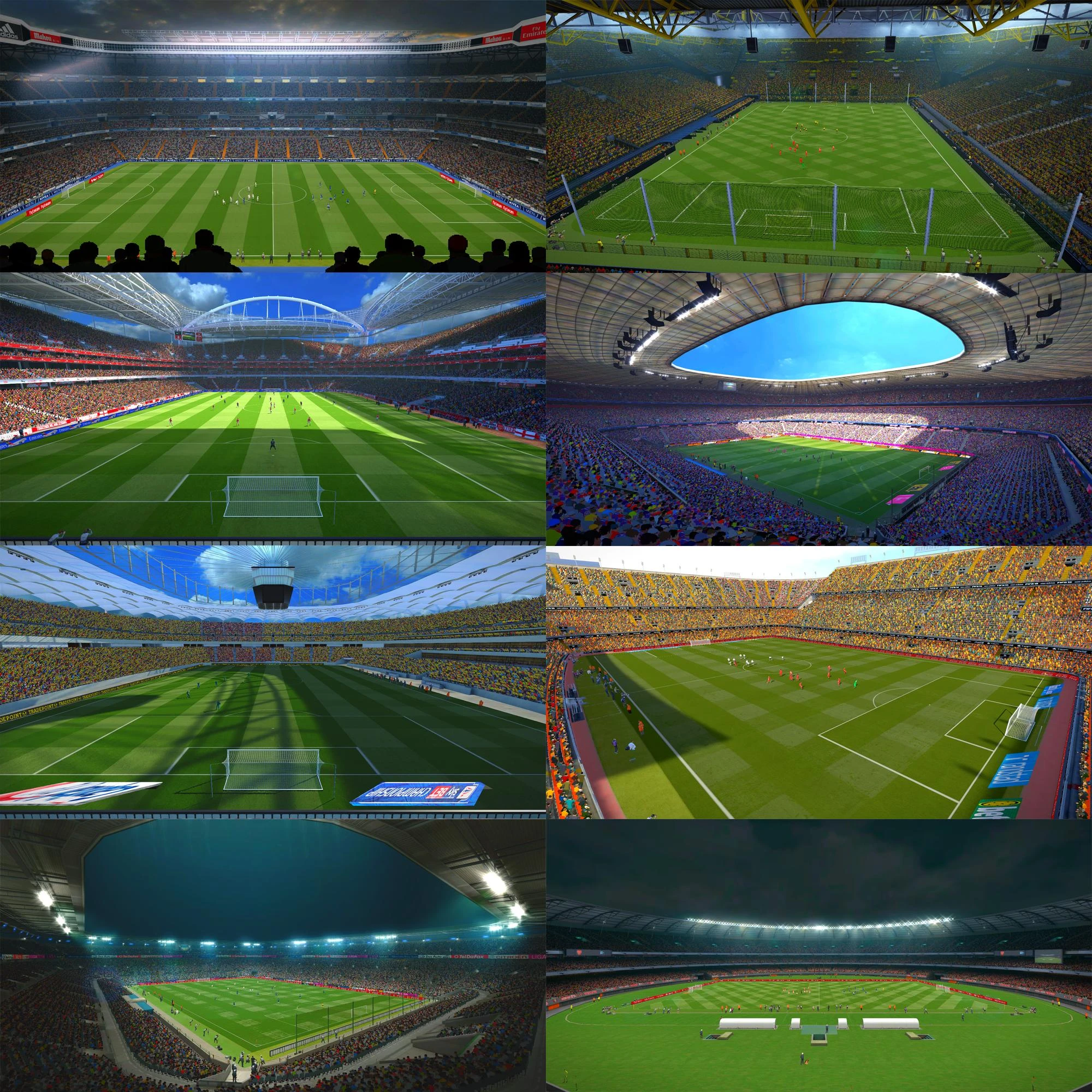 PES 2015 "Pack Stadiums V3 - (By Estarlen Silva)"