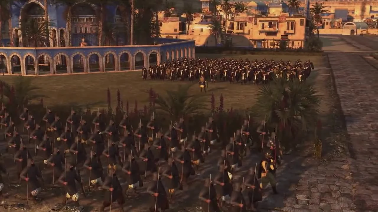 Total War: Attila "Обзор Особенностей DLC Empires of Sand" [С русской озвучкой]