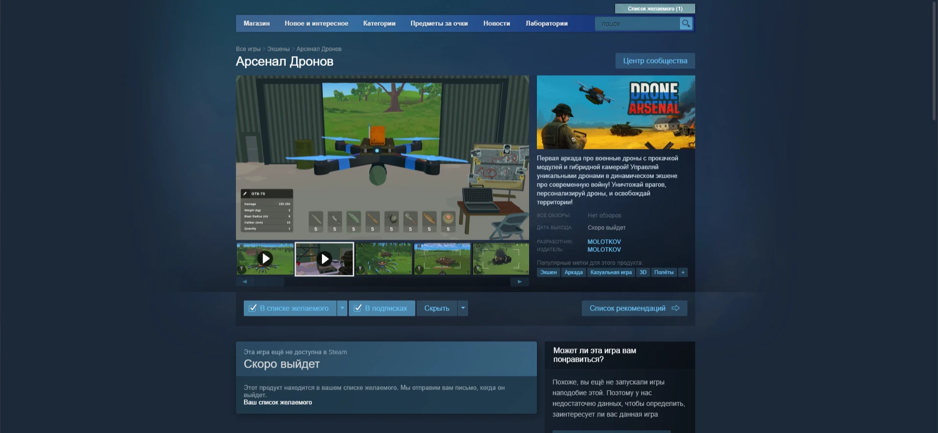 Ушел с работы ради игры про дронов: 8 месяцев безумия