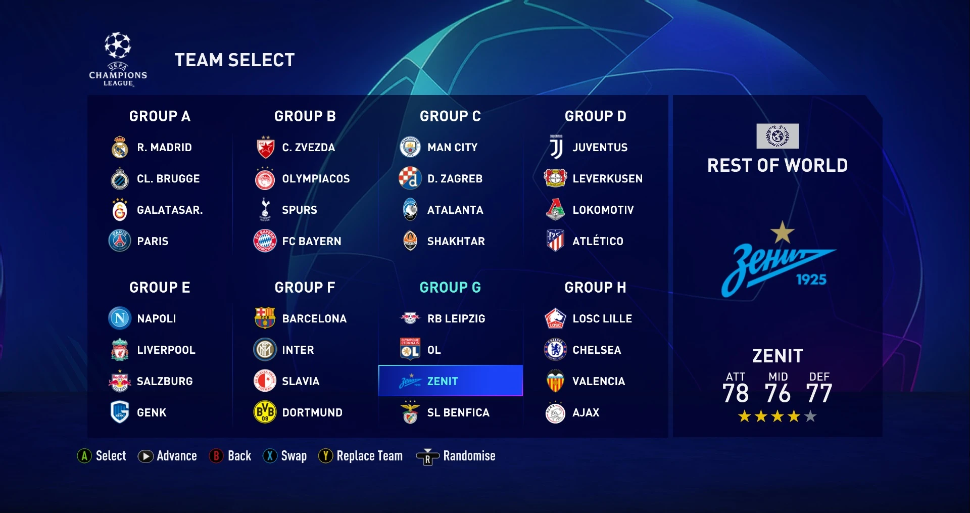 FIFA 20 "Fifa Infinity Patch 20 (v.1.2)