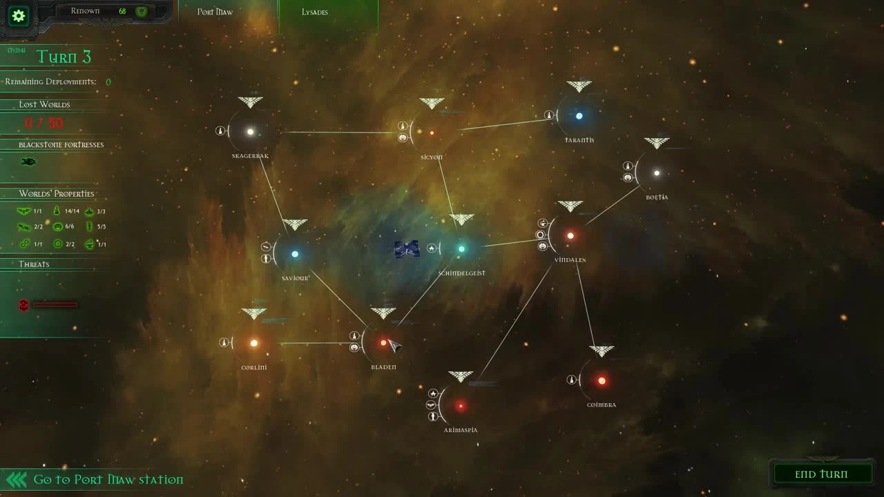 Battlefleet Gothic Armada "прохождение на русском The Hand of Darkness, глава 02 - обзор"