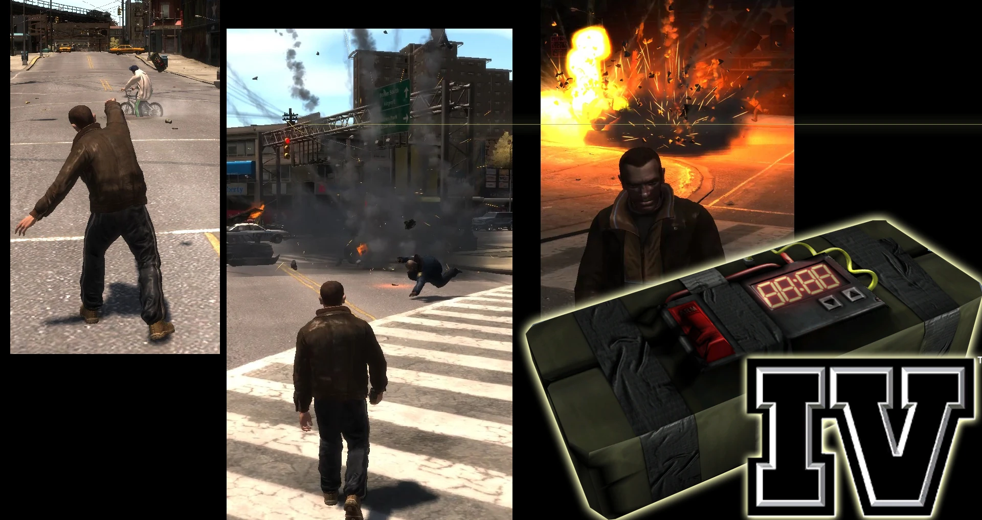 GTA 4" Липкие бомбы для GTA IV (C-4)"
