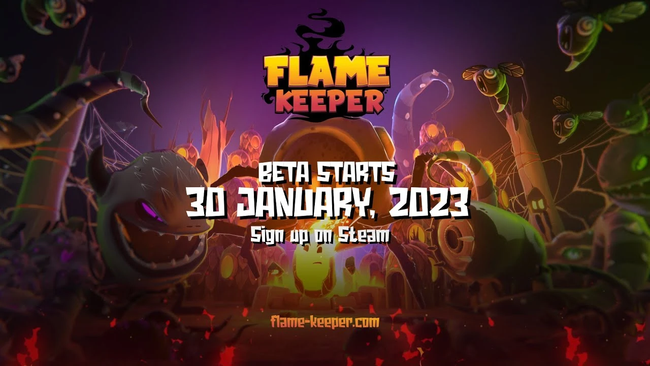 30 января в Steam стартует закрытая бета-версия экшн-рогалика Flame Keeper
