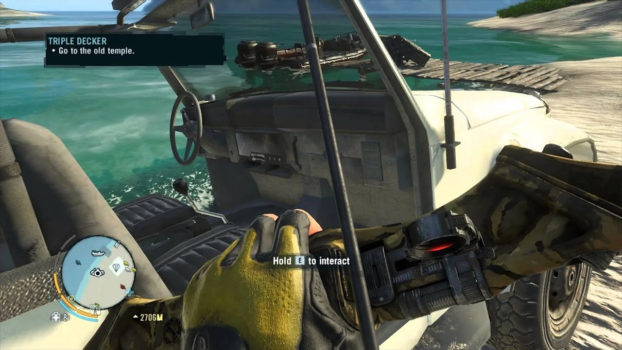 Far Cry 3 "Enchance to weapon holster / Улучшенное скрытие оружия"