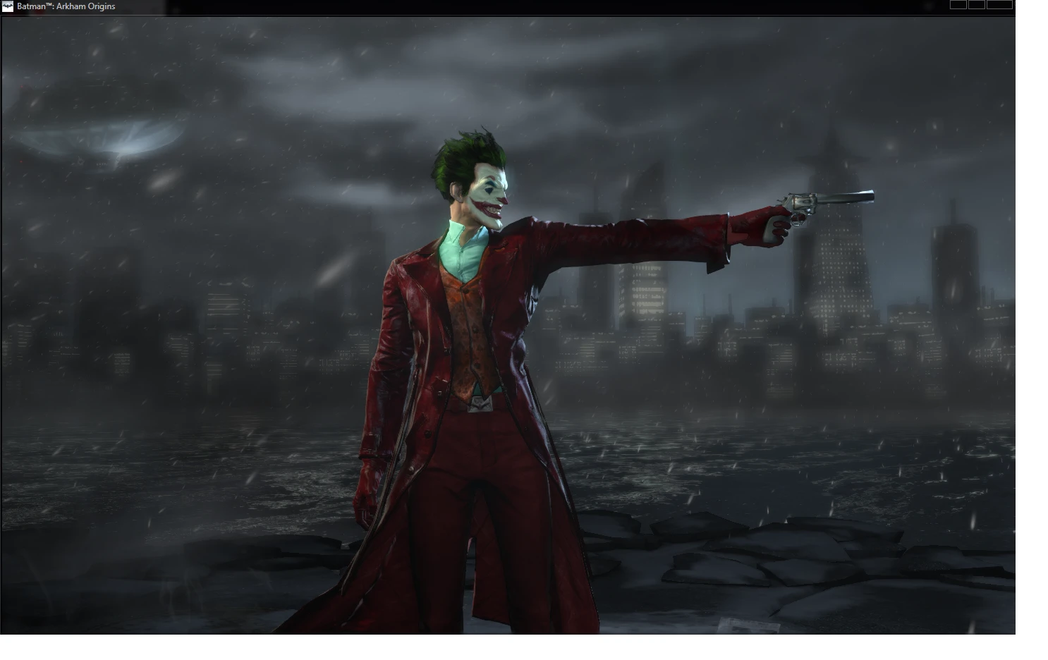 Batman: Arkham Origins "joker joaquin phoenix"