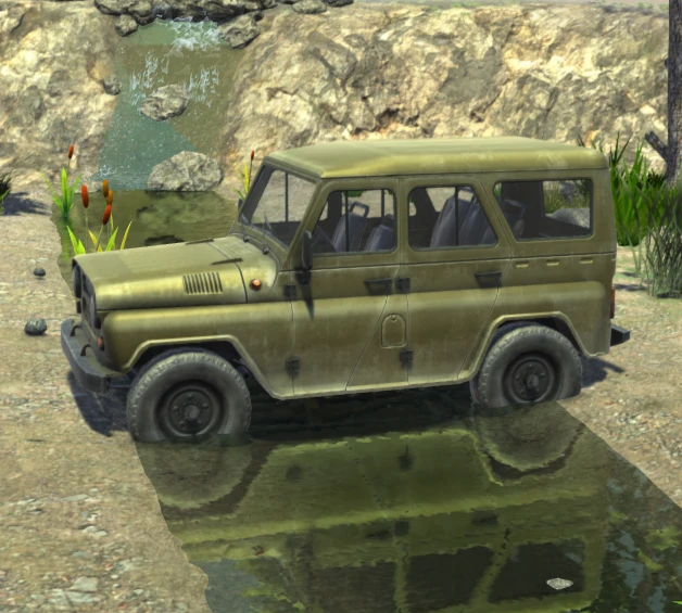 ATOM RPG "УАЗ 3151 Военный (UAZ 3151 Military)"
