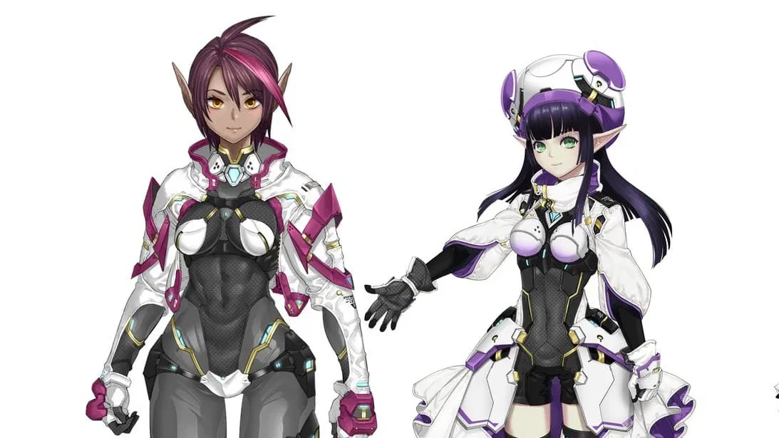 Наряды и погода на новых артах и скриншотах Phantasy Star Online 2: New Genesis