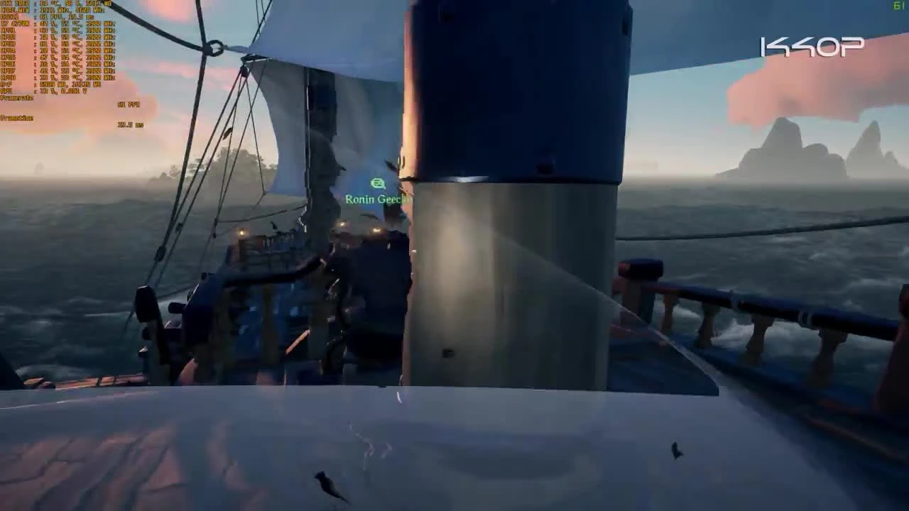 Тестирование Sea of Thieves GTX 1060 - i7 4770K | 1080p - 1440p - 60fps