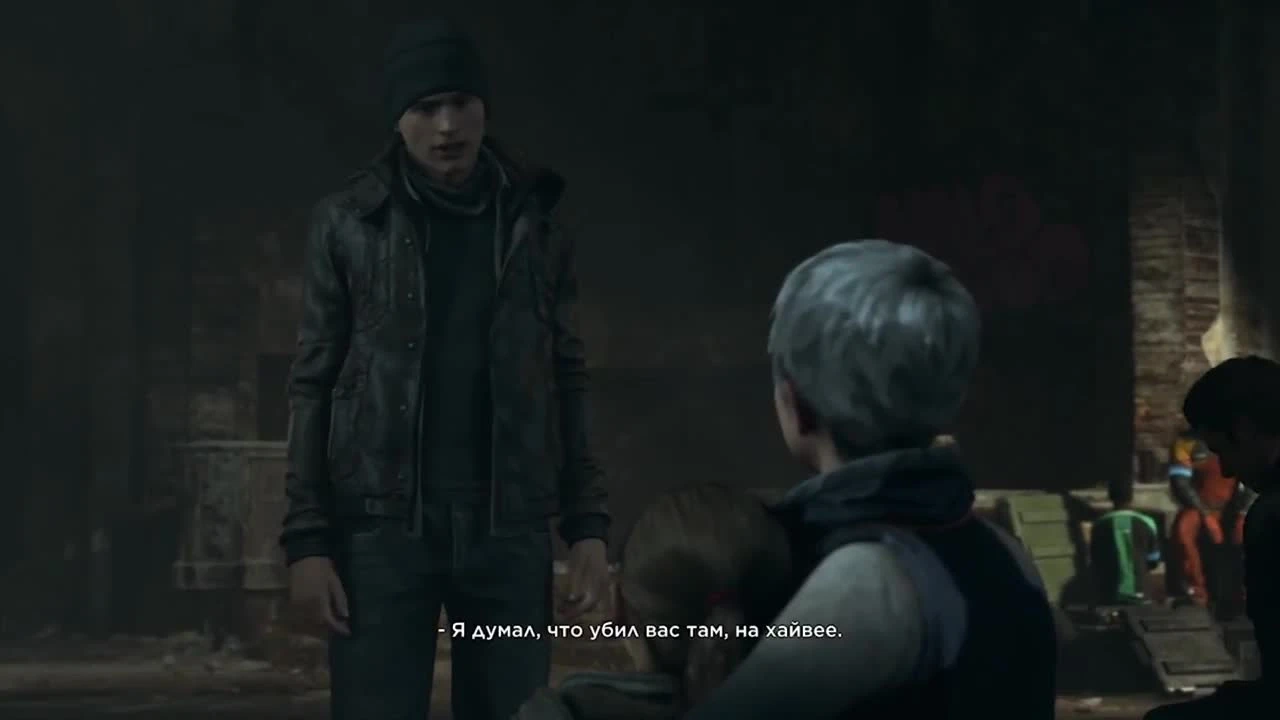 Detroit: Become Human - Коннор просит прощения у Кэры и Алисы