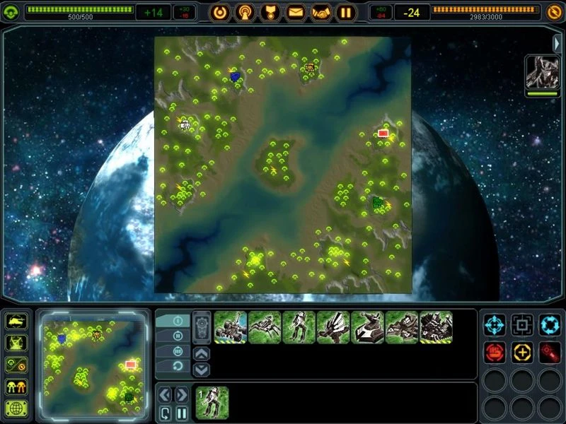 Supreme Commander "Карта - Burial Mounds Big"