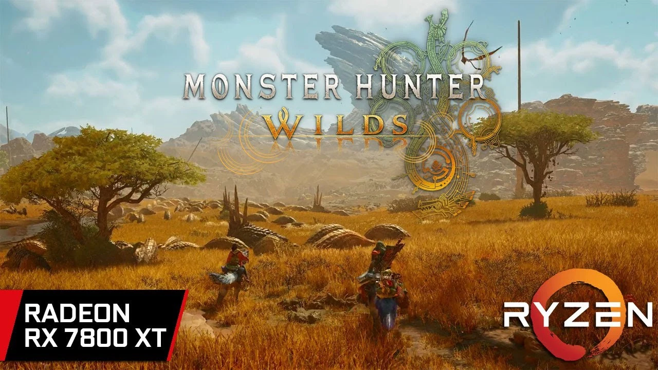 Производительность Monster Hunter Wilds на RX 7800 XT