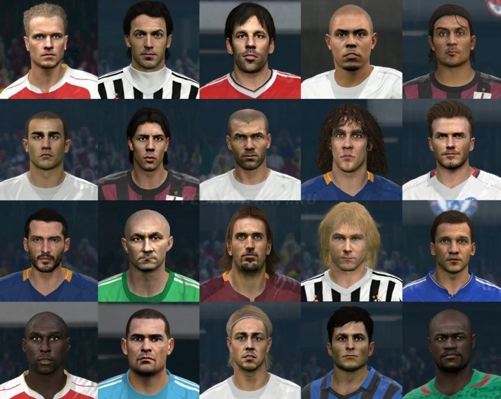 Pro Evolution Soccer 2016 "Лица легендарных футболистов"