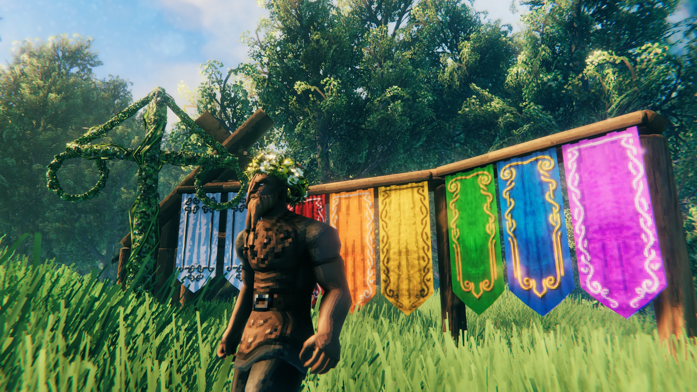 Создатели Valheim празднуют второе солнцестояние и раскрывают немного новых подробностей про Mistlands