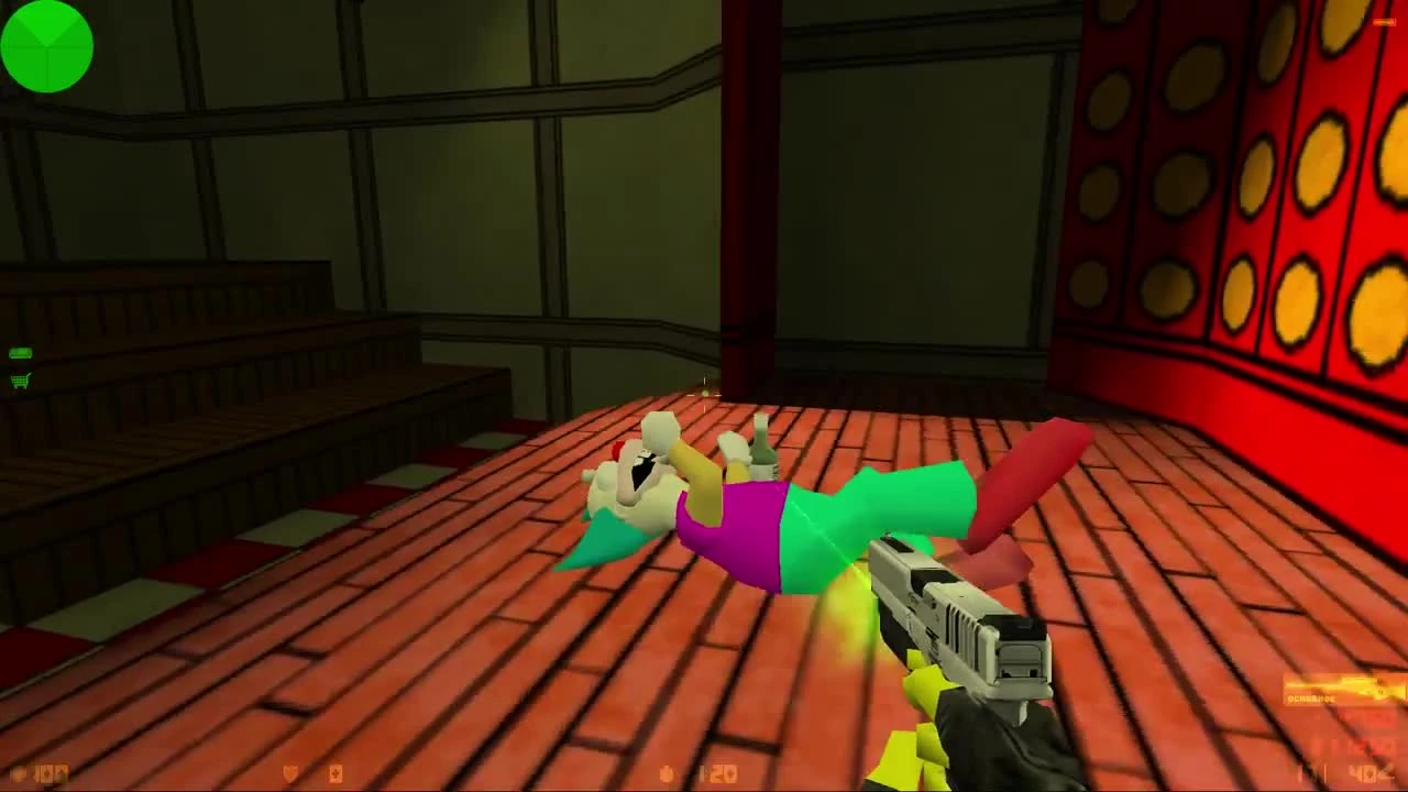 CS 1.6- симпсоны! самая смешная сборка! - странные сборки counter-strike