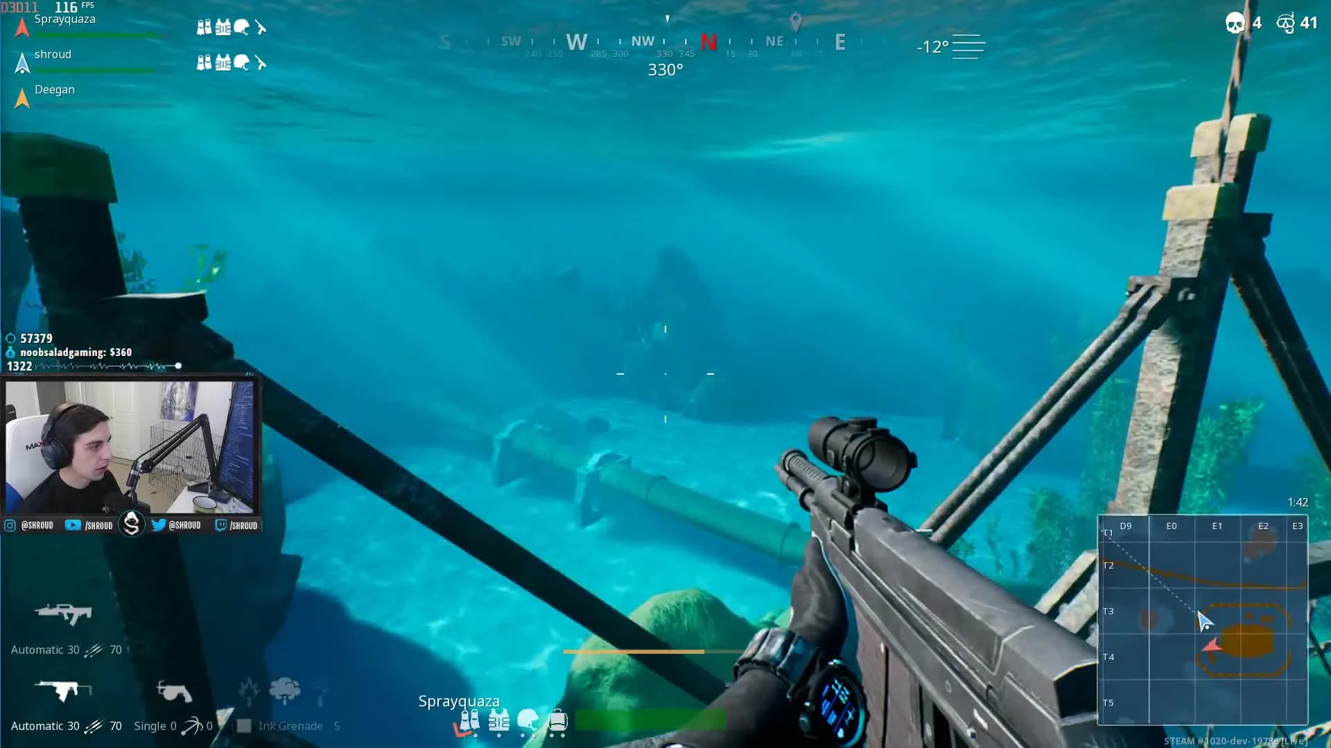 Подводная королевская битва - LAST TIDE