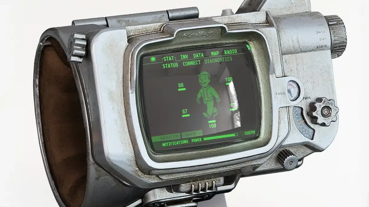 Bethesda выпускает Pip-Boy с литым металлическим корпусом, дисплеем и функцией будильника