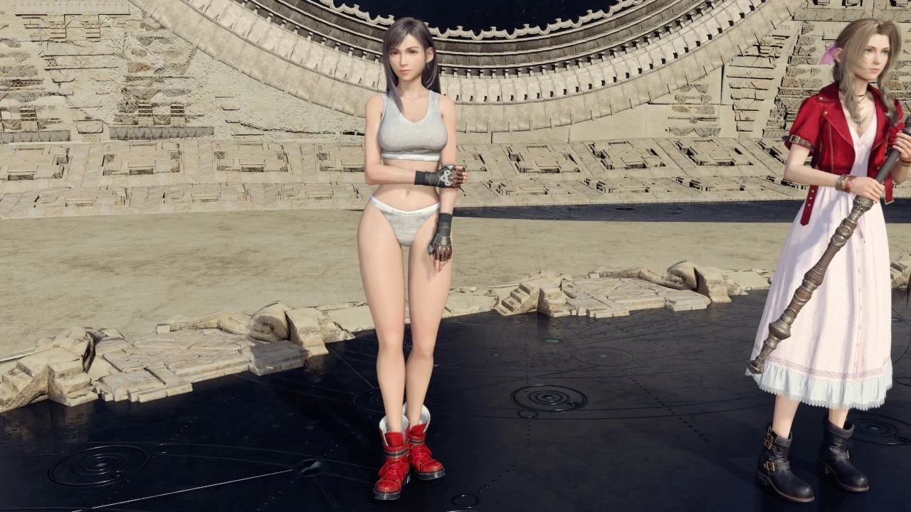Final Fantasy 7 Rebirth "Новое сексуальное нижнее бельё для Тифы"