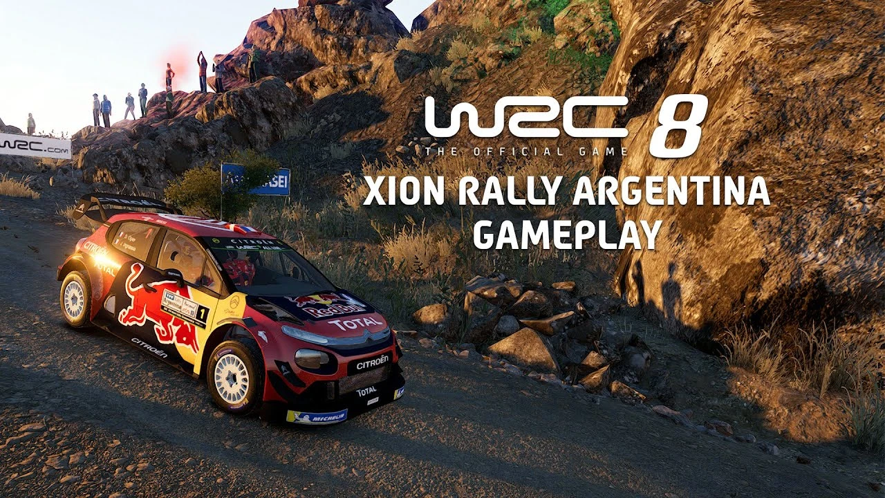 WRC 8 - 5 минут геймплея в ралли Аргентины
